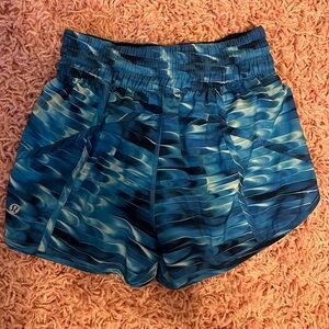 Lululemon blue shorts
